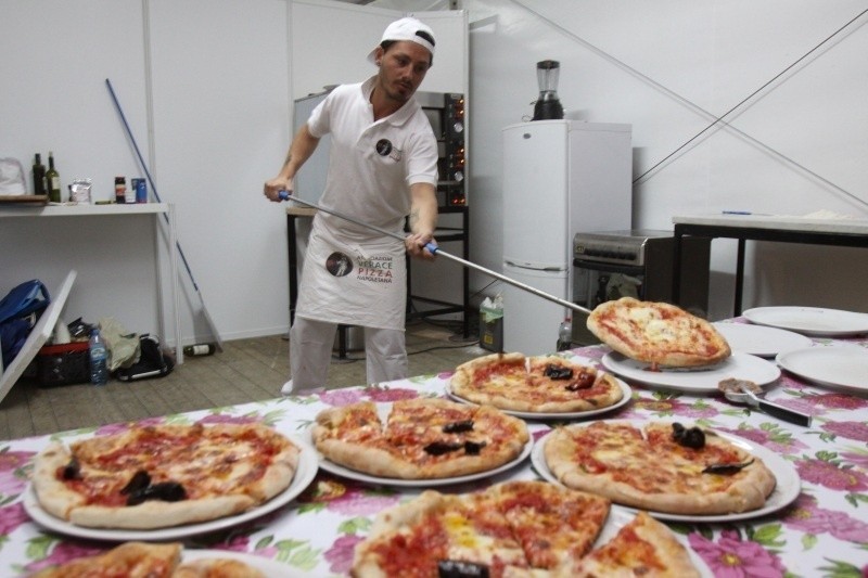 Jedli pizzę na czas w Manufakturze! Festiwal Viva L'Italia [zdjęcia]