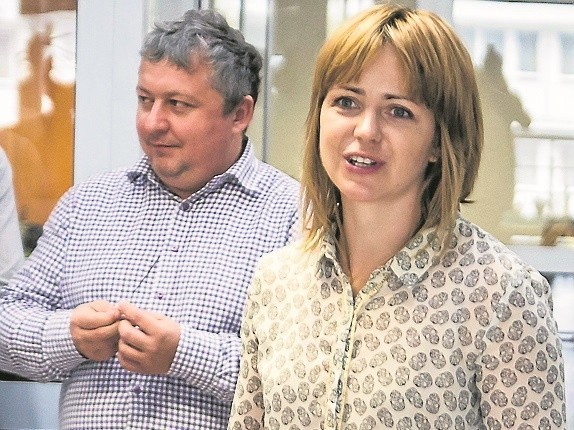 Agnieszka Kudraszow, dyrektor zarządzająca i Jarosław Antychowicz, prezes spółki Infinity Group