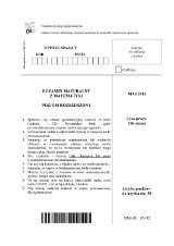 Matura 2013 matematyka rozszerzona [ZADANIA, ARKUSZ, CO BYŁO NA EGZAMINIE]