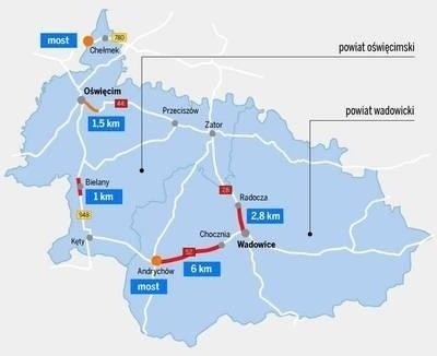 W czasie tegorocznych wakacji drogowcy będą prowadzić inwestycje i remonty na pięciu głównych trasach w regionie INFOGRAFIKA GRAŻYNA GAJEWSKA