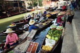 Tajlandia. Bazar na wodzie