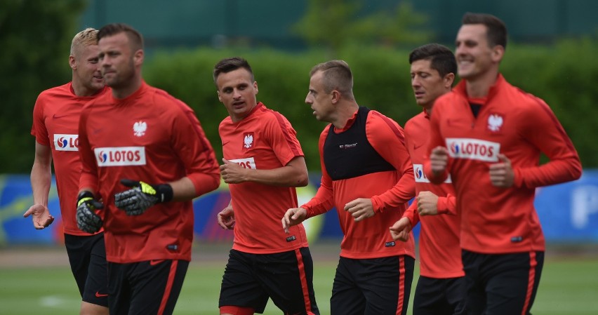 Euro 2016. Piątkowy trening reprezentacji Polski przed...