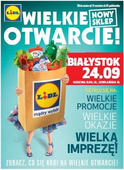 Szósty sklep sieci Lidl w Białymstoku zostanie otwarty przy ul. ul. Sowlańskiej 1A