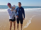 Matylda Kowal, biegaczka Resovii wraca do formy sprzed ciąży. Szlifowała formę nad Oceanem Atlantyckim. Towarzyszył jej mąż i syn