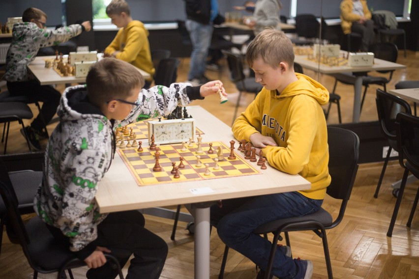 Jesienny turniej szachowy w Słupsku wygrał Dymitry Pylyp