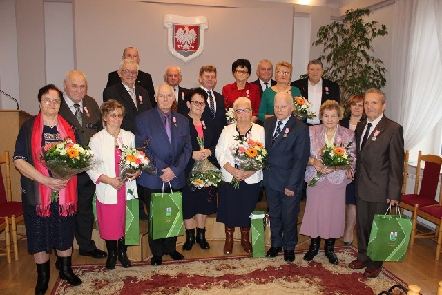 Osiem par z niżańskiej gminy obchodziło jubileusz pięćdziesięciolecia małżeństwa