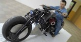 Motocykl w stylu dragster. Słupszczanin zabiera swoje cacko na wystawę w stolicy (wideo, zdjęcia)