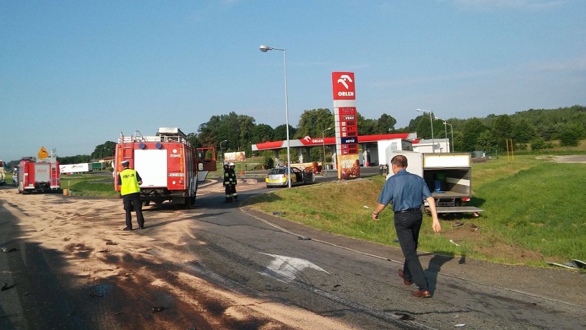 Wypadek autokaru z dziećmi w Wikłowie na DK1. Autokar wiózł...