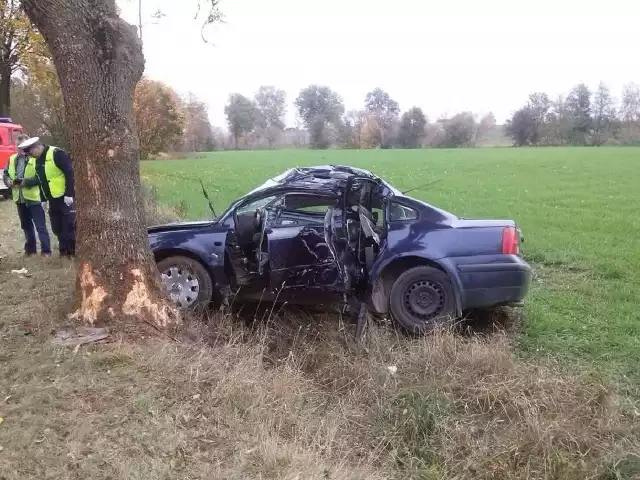 Dlaczego kierowca passata zjechał na pobocze? To wyjaśniają śledczy pod nadzorem prtokuratury.