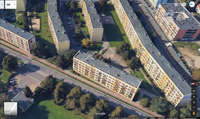 Jak wyglądają koszalińskie ulice i osiedla z lotu ptaka? Postanowiliśmy to sprawdzić. Zobaczcie zdjęcia z Google Maps.