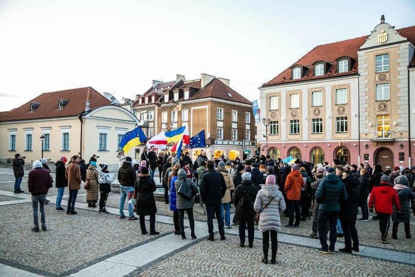 Białystok solidarny z Ukrainą