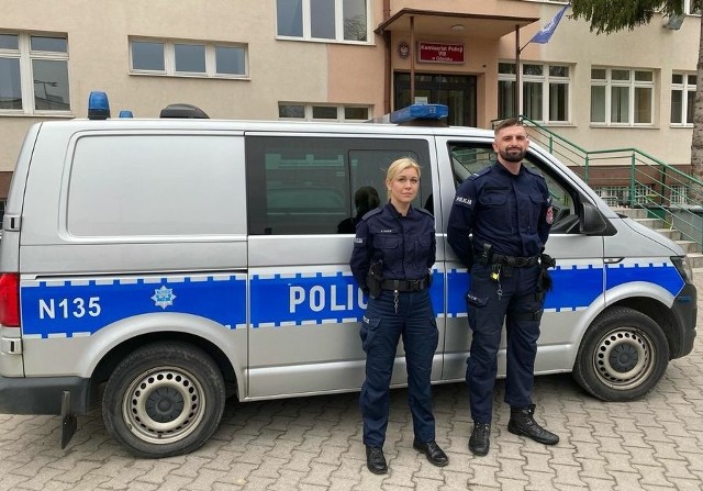 Wzorowa postawa gdańskich policjantów w zgodzie z hasłem "pomagamy i chronimy"!