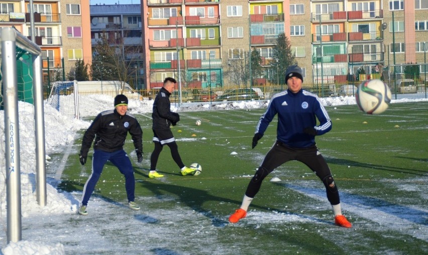 Trening Wigier Suwałki przed wiosną 2017 roku