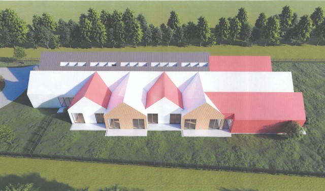 Tak ma wyglądać przedszkole zaprojektowane w Zabawie koło Wieliczki. Koszty budowy kompleksu dla 175 dzieci są szacowane na 4-5 mln zł