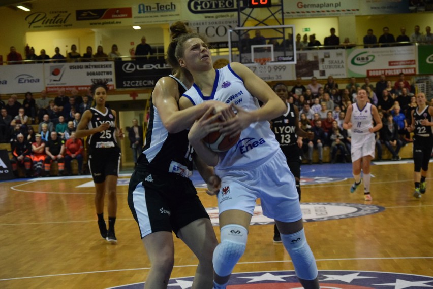 AZS AJP Gorzów wystarczyło walki na jedną połowę starcia z Asvel Lyon w EuroCup Women [MNÓSTWO ZDJĘĆ, WIDEO]