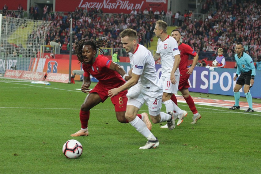 mecz Polska - Portugalia 2:3 na Stadionie Śląskim w...