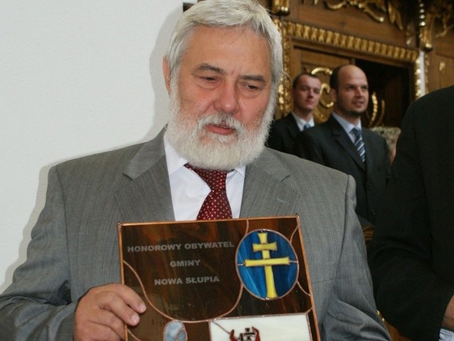 Węgierski dyplomata, doktor Imre Molnar otrzymał tytuł Honorowego Obywatela Gminy Nowa Słupia