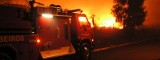Pożar w miejscowości Kiełp. Z ogniem walczyło 10 jednostek straży pożarnej