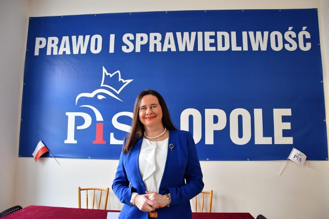 Violetta Porowska, nowa szefowa PiS w woj. opolskim.
