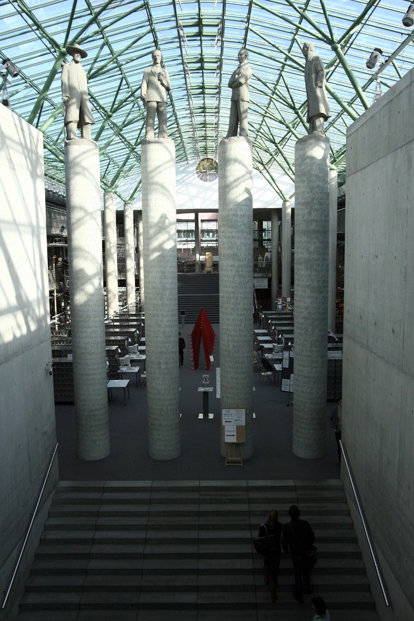 Biblioteka Uniwersytetu Warszawskiego, wnętrze