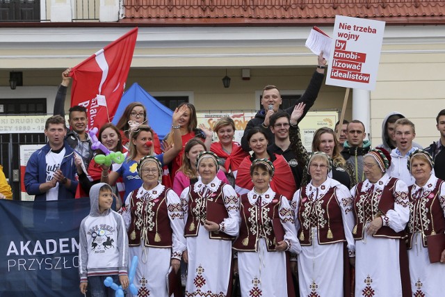 We wtorek na Rynku Kościuszki odbył się happening zachęcający do udziału w akcji.