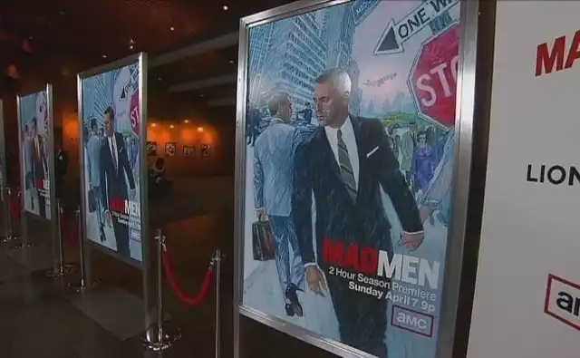 "Mad Men" w muzeum (fot. CNN Newsource/x-news)