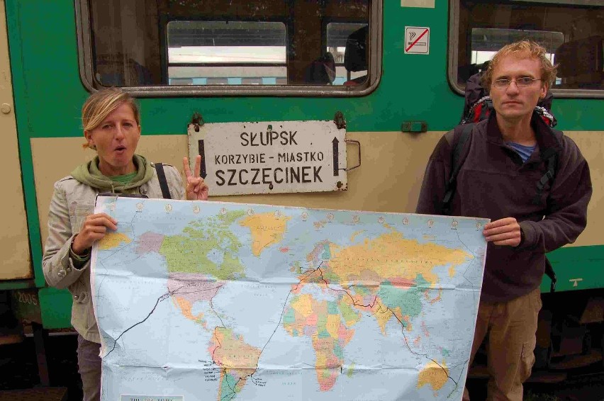 Agnieszka i Filip wrócili do Szczecinka z wyprawy dookoła...