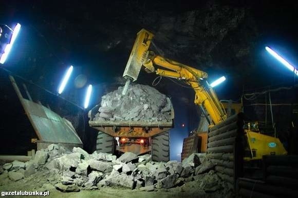 Zakłady Górnicze "Rudna" to dziś największa kopalnia miedzi w Europie i jedna z największych kopalń głębinowych rudy miedzi na świecie (fot. Anna Białęcka)
