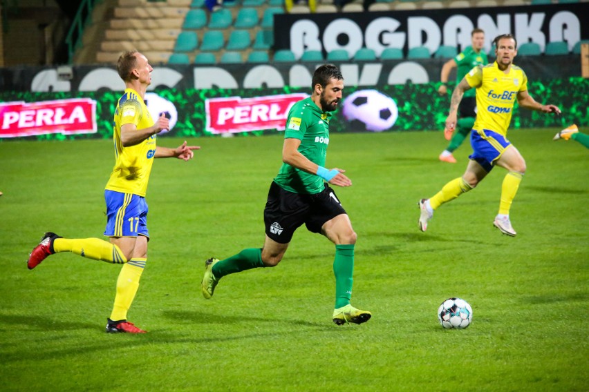 Górnik Łęczna wygrał z Arką Gdynia 2:0. Nużący, ale skuteczny futbol ligowego beniaminka. Zobacz zdjęcia