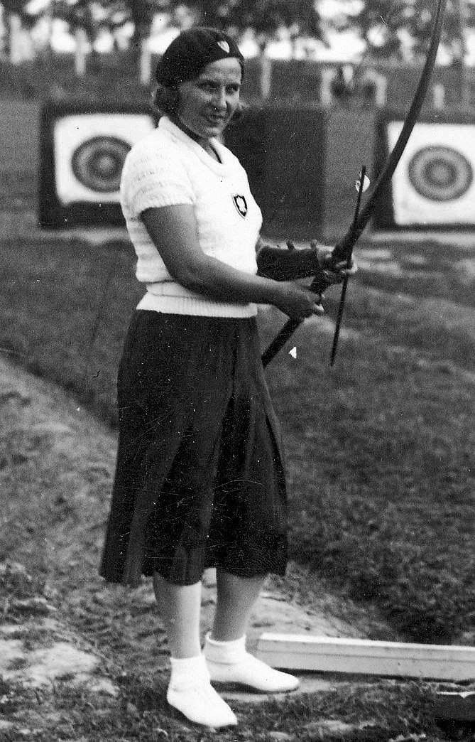 Janina Kurkowska-Spychajowa (1901-79)  38-krotna mistrzyni...