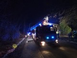 Krupski Młyn. Nocny pożar budynku: siedem osób zostało ewakuowanych 