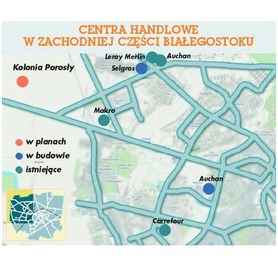 W Porosłach koło Białegostoku może powstać kolejne duże centrum handlowe