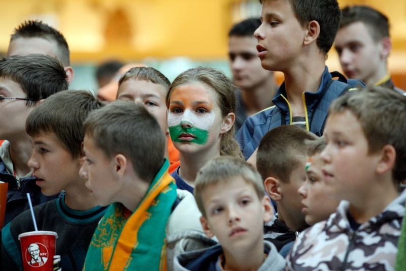 Blisko 10 tys. kibiców Zagłębia Lubin świętowało awans!