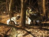 Wypadek Maciejowa. 36-latka zginęła. Uderzyła autem w drzewo