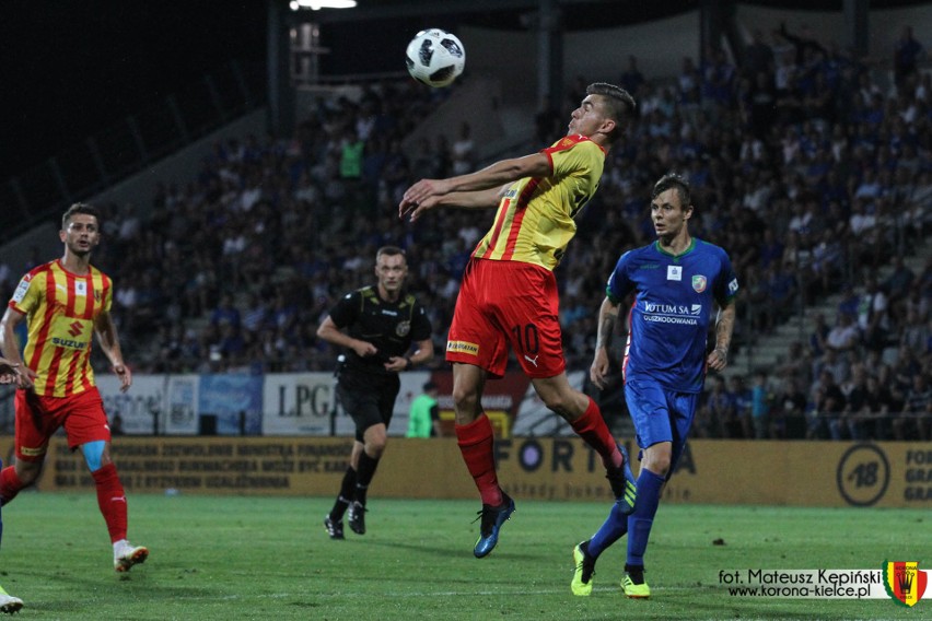 Korona zremisowała z Miedzią 1:1. Piękny gol Macieja Górskiego [DUŻO ZDJĘĆ]