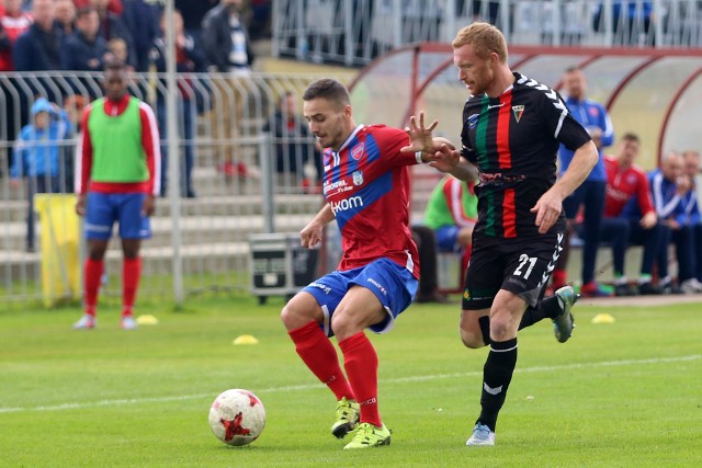 Raków dwa razy prowadził z GKS Tychy, ale ostatecznie mecz w Częstochowie zakończył się remisem