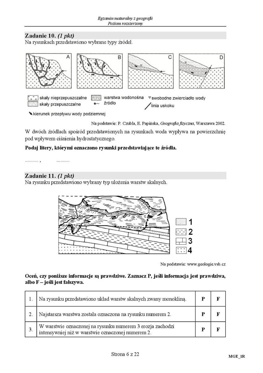 Stara matura 2016: GEOGRAFIA rozszerzona [ODPOWIEDZI, ARKUSZ...