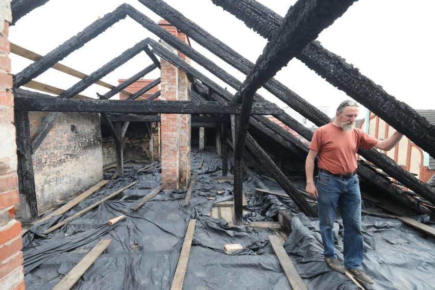 Kamienica pod Orłem w Zabrzu - do pożaru doszło 1 lutego....