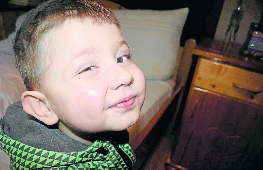 Kamil Stachoń ma 6 lat i mieszka na zakopiańskiej Olczy