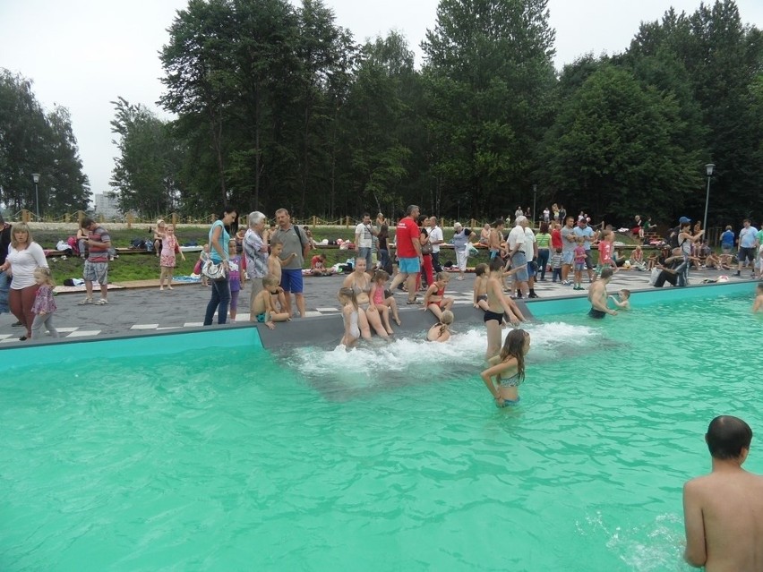 Otwarcie basenu w Świętochłowicach