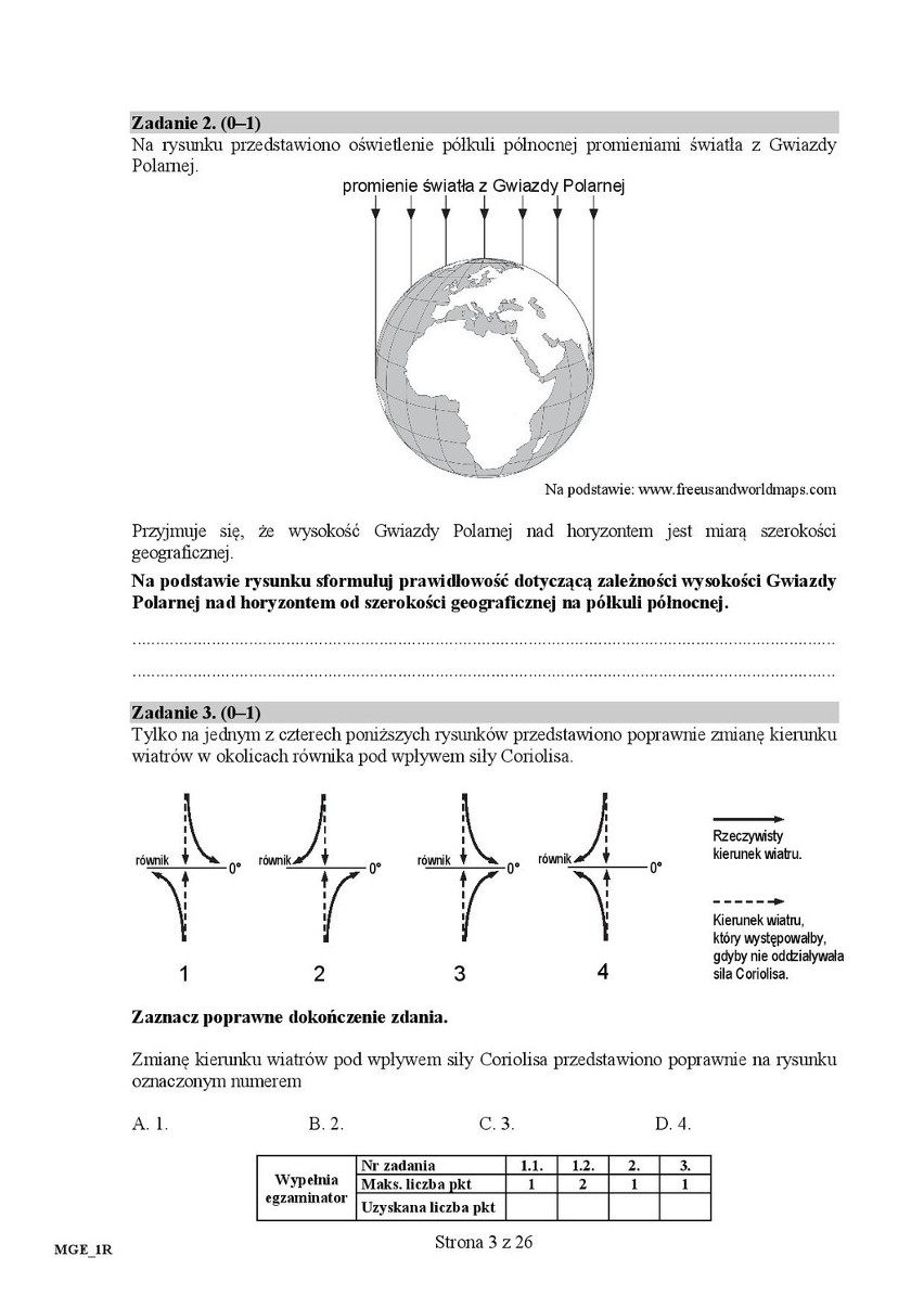 Matura 2016: GEOGRAFIA rozszerzona [ODPOWIEDZI, ARKUSZ CKE]