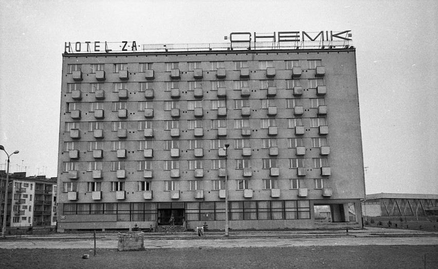 Hotel robotniczy Chemik. 1975 rok
