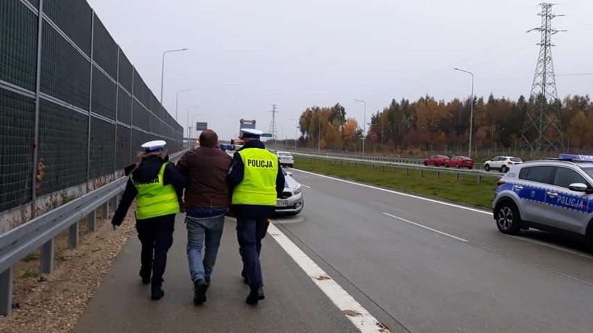 Na odcinku S7 między Grójcem a Warszawą trwają specjalne...