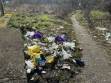 Sterty śmieci w rejonie ul. Jana Pawła II w Kostrzynie. Mieszkanka apeluje do ludzi: Czemu to robicie?!  