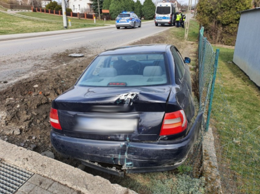 Samochód, którym uciekał 45-latek.