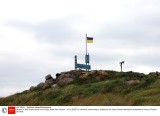 Ukraińska flaga znowu powiewa na Wyspie Węży na Morzu Czarnym