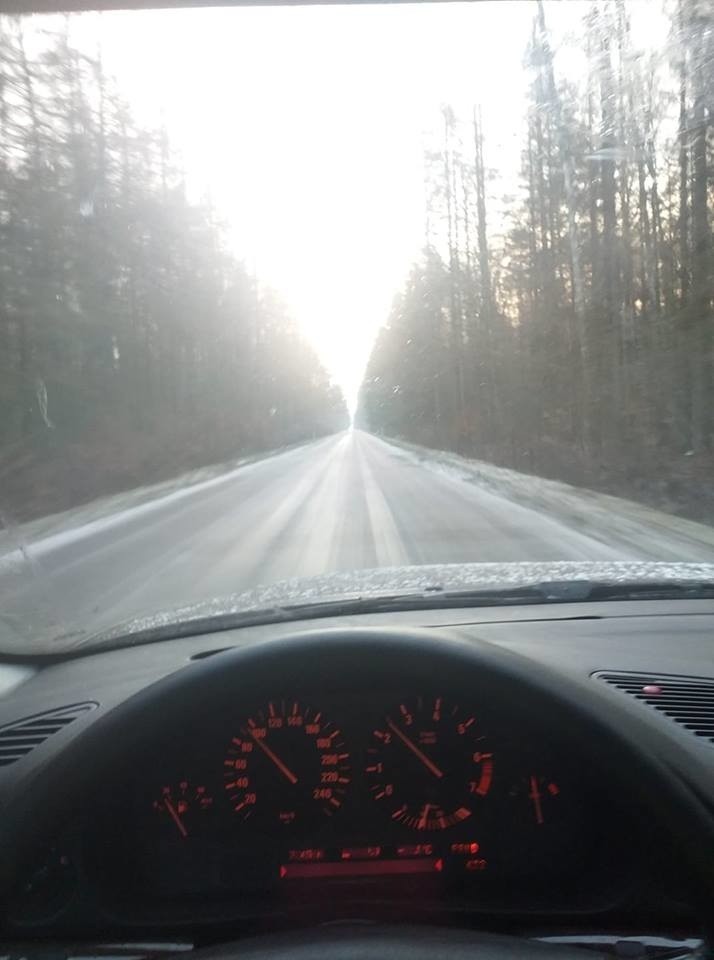 Oblodzenie w województwie podlaskim: 14.03.2019. Od rana trudne warunki na drogach [ZDJĘCIA]