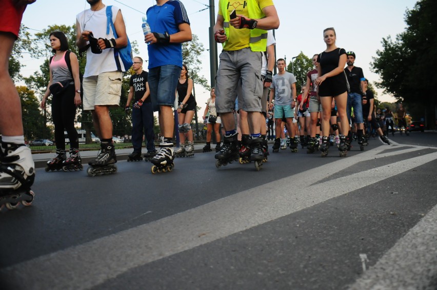 Kraków, Rolki i My. Wakacyjny przejazd rolkowy ulicami miasta [ZDJĘCIA]