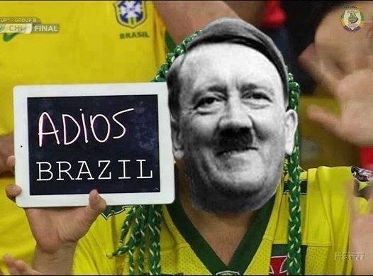 Druzgocąca porażka Brazyli w meczu z Niemcami. Internauci okazali się bezlitośni [MEMY]