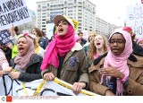 USA: Marsz kobiet w Waszyngtonie. Protesty przeciwko prezydentowi Trumpowi [ZDJĘCIA] [VIDEO]